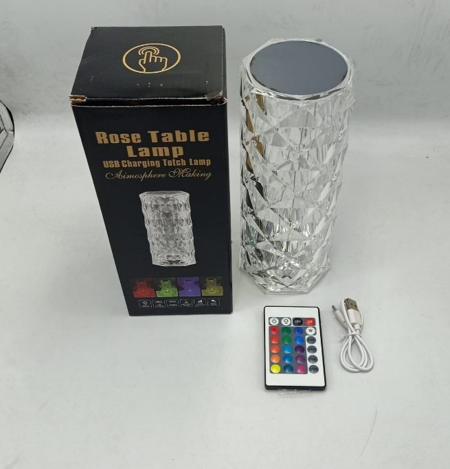 LED Crystal Table Lamp